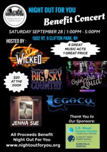 Listen to the Concert  Sept 28th at Wicked Restaurant